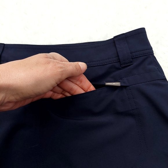 Eddie Bauer 2.0 Adventurer Skort Navy - Size 14 - Picture 7 of 10